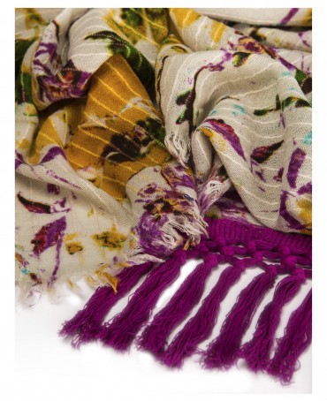 Палантин Унисекс W.FR240-PRINTEMPS/JAUNE